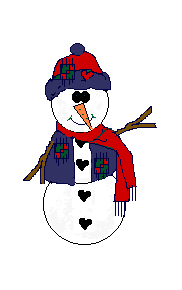 snowman waving animation